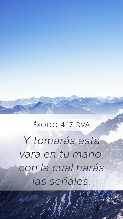 Éxodo 4:17 RVA Bible Verse Image