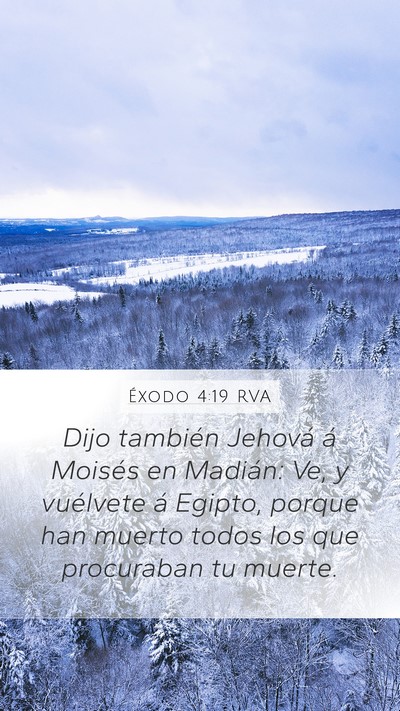 Éxodo 4:19 RVA Bible Verse Image