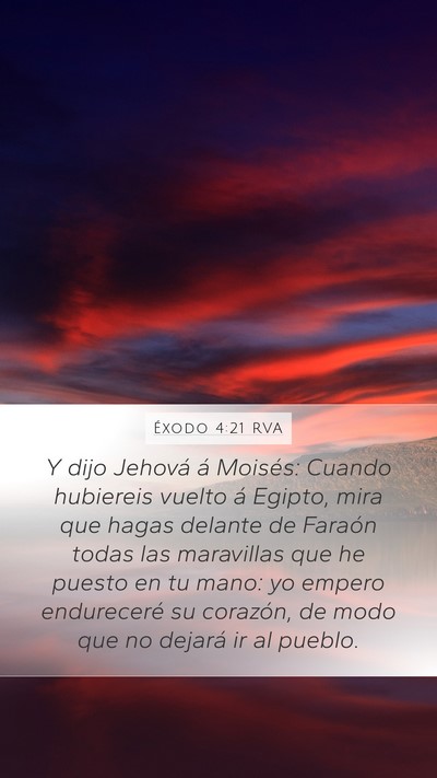 Éxodo 4:21 RVA Bible Verse Image