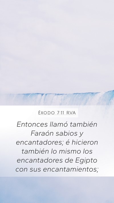 Éxodo 7:11 RVA Bible Verse Image